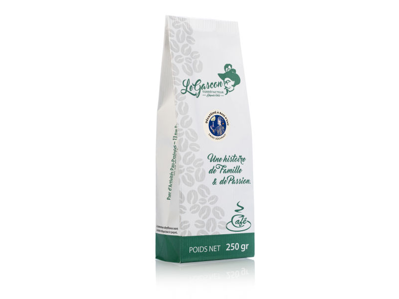 Café en Grains - Décaféiné Sans Solvant - 1Kg