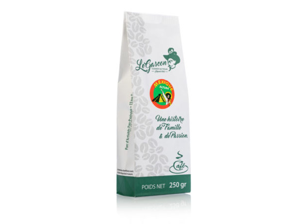 Gascon 250g café en grain Origine Mexique
